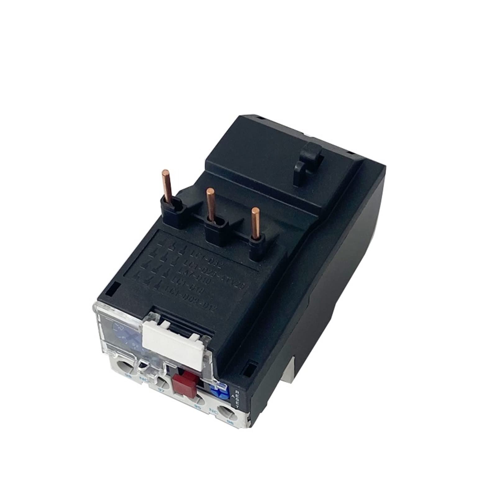 Thermisches Überlastrelais 1NO 1NC 10A Elektromotorschutz LR2-D13 D33 JR28-25 3693 1St (Color : LR2-D13, Size : 7-10A)