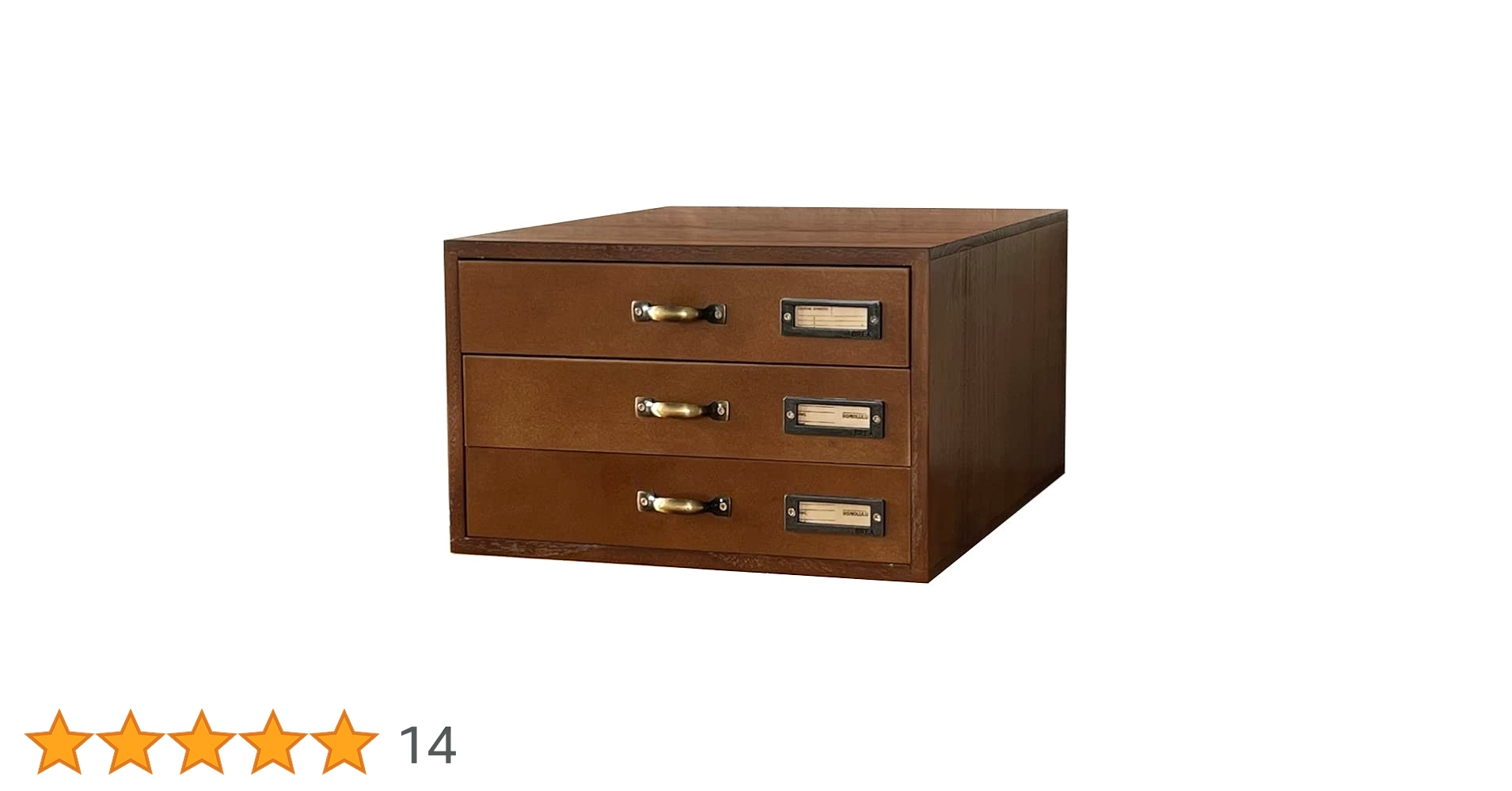 Amazon.co.jp: BREA-1525-DB 木製 A4書類ケース アンティーク