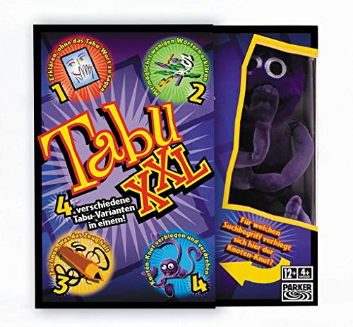 Hasbro Gaming Tabu XXL Brettspiel, Party-Edition des Spieleklassikers für...