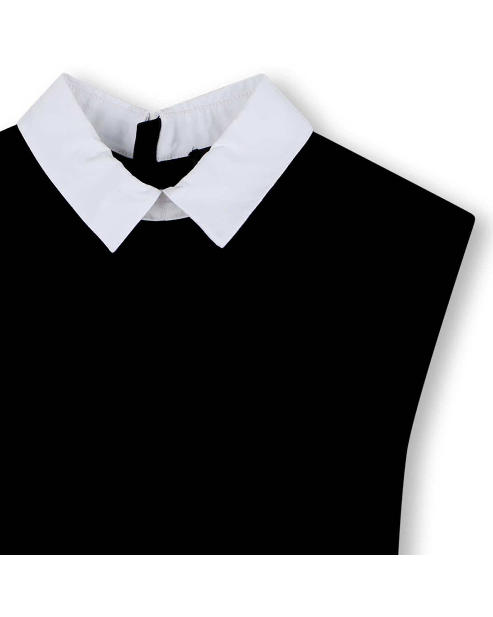 Karl Lagerfeld Kleid für Mädchen, Schwarz, 3 Jahre