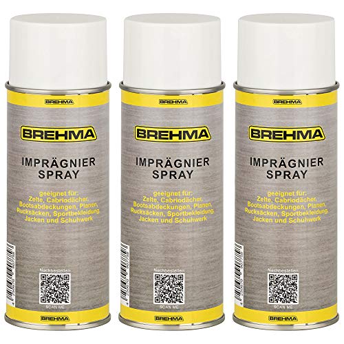 BREHMA 6X Imprägnierspray, Imprägnierung, Textilien, Zelte, Cabriodächer, Markissen, Wasser- und schmutzabweisend - Image 3