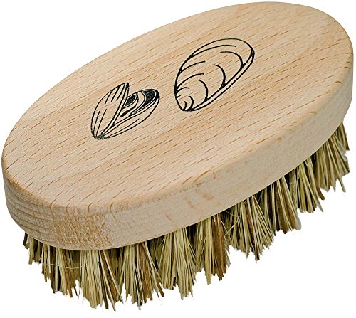 Redecker - Cepillo de conchas, Rígida, madera de haya Cover
