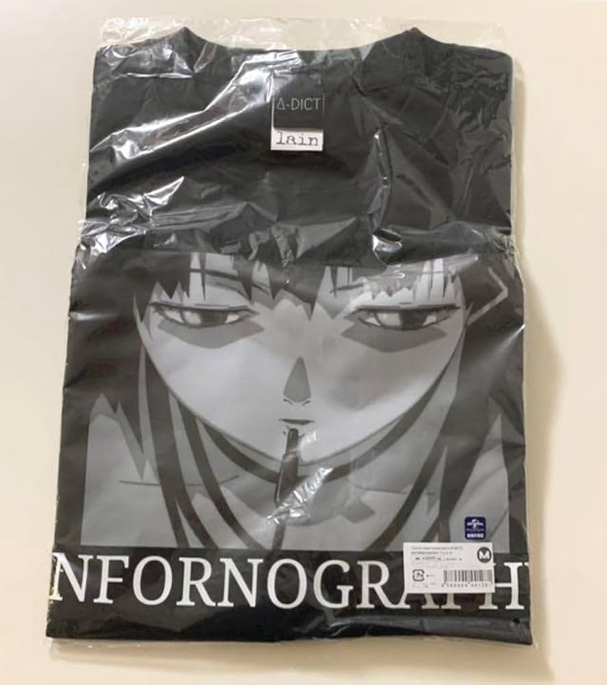 serial experiments lain messa Tシャツ Lサイズ serial experiments lain × messa store】PS SU玲音T