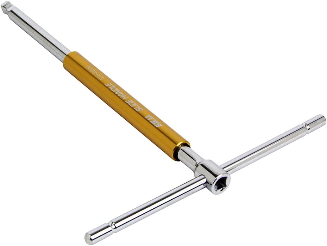 SK11 STS-220S T-shaped Slide Handle Socket Wrench, 1/4-inch (6.35 mm) Drive