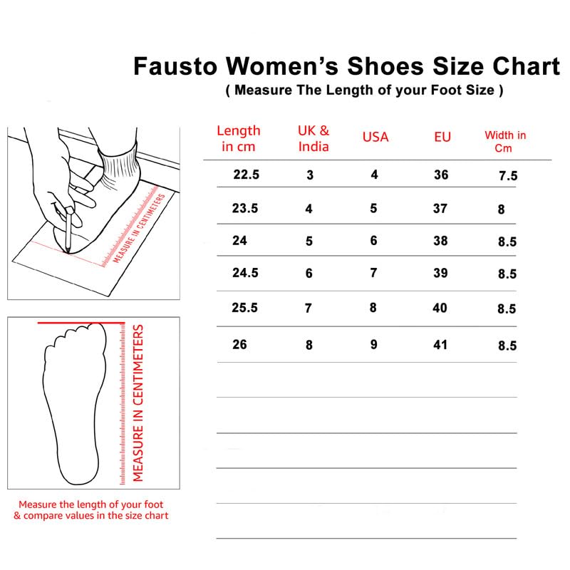 Image of FAUSTO Women Stylish Backless Casual Ballets | Low Heel Cut-Out Slip-On Ballerinas | Comfortable Walking Flats Sandals | Memory Cusion Insole