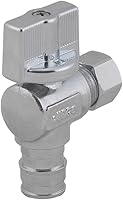 Vista 5 de LD Válvula- 1/4 ángulo de giro PEX A válvula de parada, 1/2 pulgada Exp(F1960) x 3/8 pulgadas OD Proprex ángulo de cierre de la válvula, válvula
