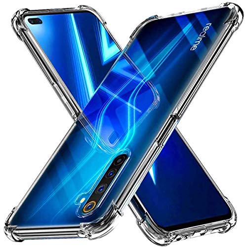 Transparent Anti Shock TPU Gel Skal för Realme 6 Pro