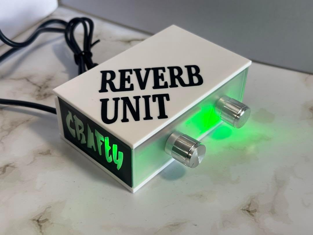 リバーブユニット グリーン Bluetooth エフェクター CRAF