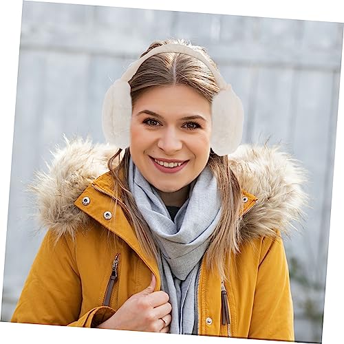 Orejeras de invierno plegables LIFKOME para mujer pack de 3 piezas calientes 7