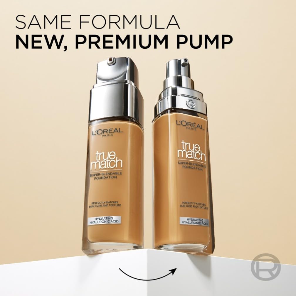 L'Oreal Paris Foundation True Match Liquid Foundation 2C with Hyaluronic Acid & SPF 16 30ml — view 3