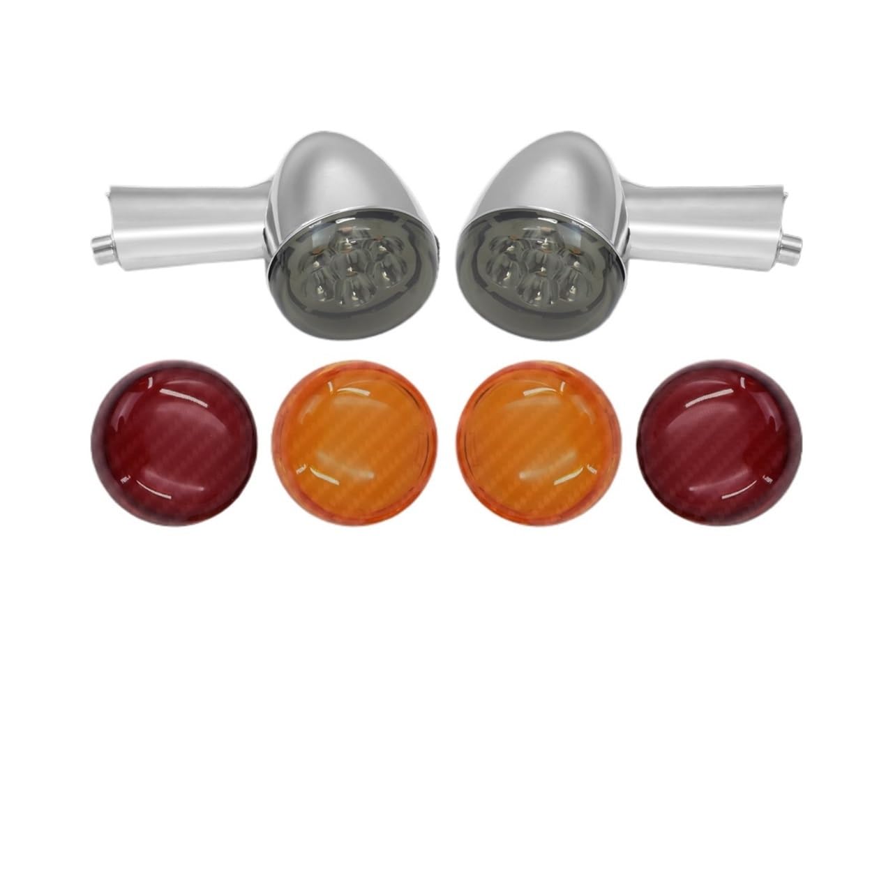 Turn Signal Lights Motorcycle Rear Amber Turn Signal Light Long Bracket Lens Cover For Sportster For Forty For Eight For XL1200X Roadster 1992-Up