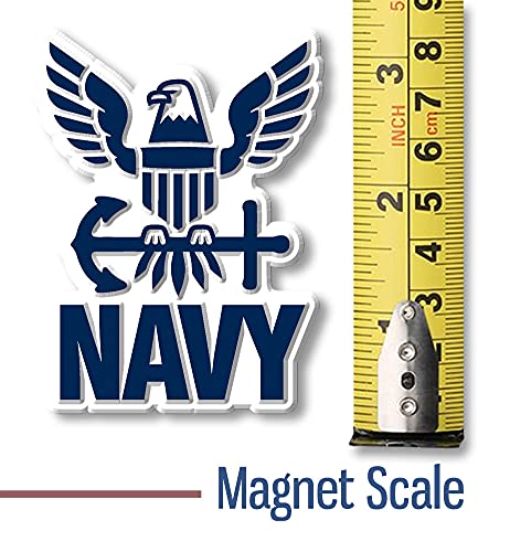 Imán decorativo U.S. Navy Eagle and Anchor 3D de goma miniatura 5
