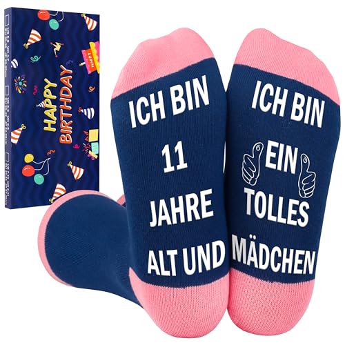Belloxis Mädchen Geschenke 11 Jahre Socken Damen 35 38 Geschenk Mädchen 11 Jahre Stoppersocken Damen geschenke für 11 Jährige Mädchen