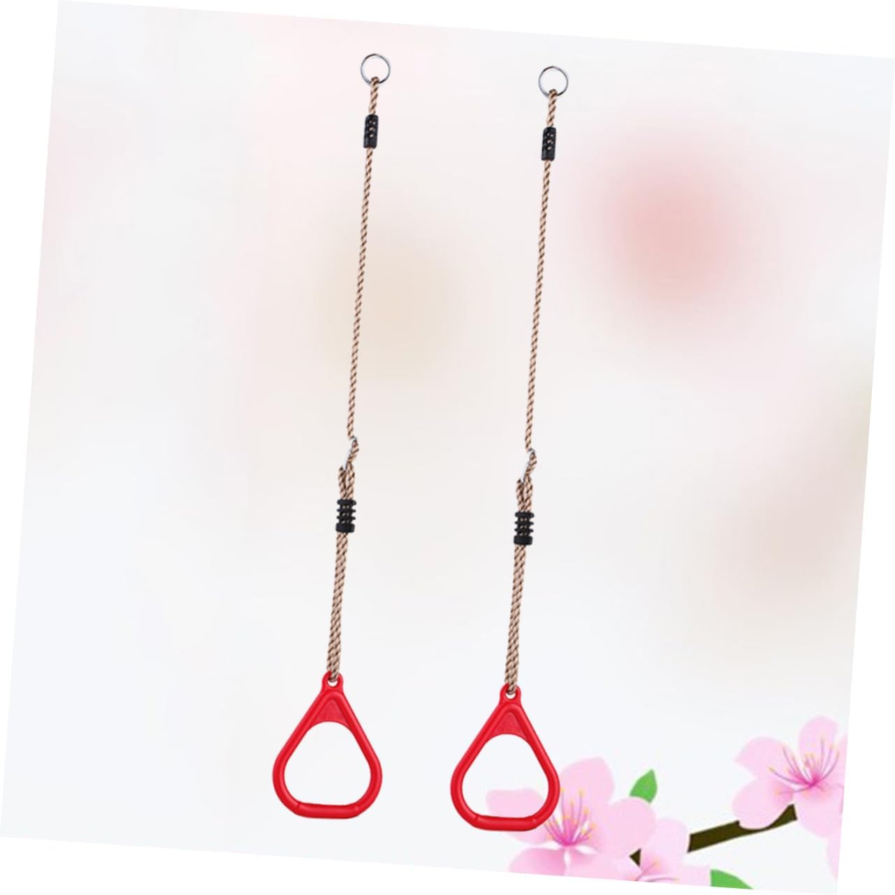 Boys and Girls Gymnastic Ring Exercise Rings for Full Body Workout and Girls Accessory for Home Gym