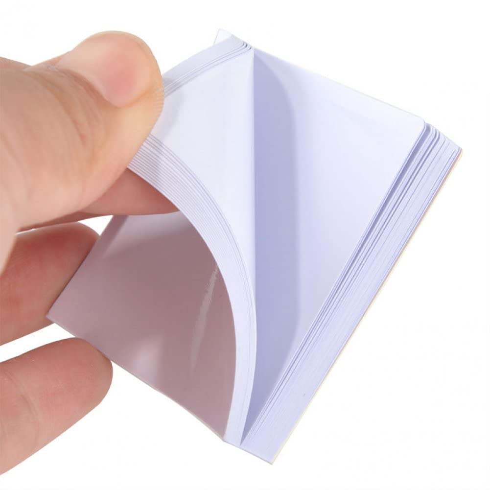 Baokuan White Dental Mixing Pad 2X50 Sheets Dental Double-Sided Mixing Paper Thicken Dental Care Kits For Clinic Dental Supplies