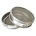 KimLab Economy Test Sieve #5 / 4mm Mesh Size,304 Stainless Steel Wire Cloth, Chorme Plating Frame, 8