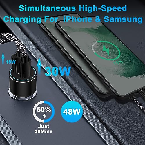 PD30W-24A-Dual-Port-USB-C-Car-Charger