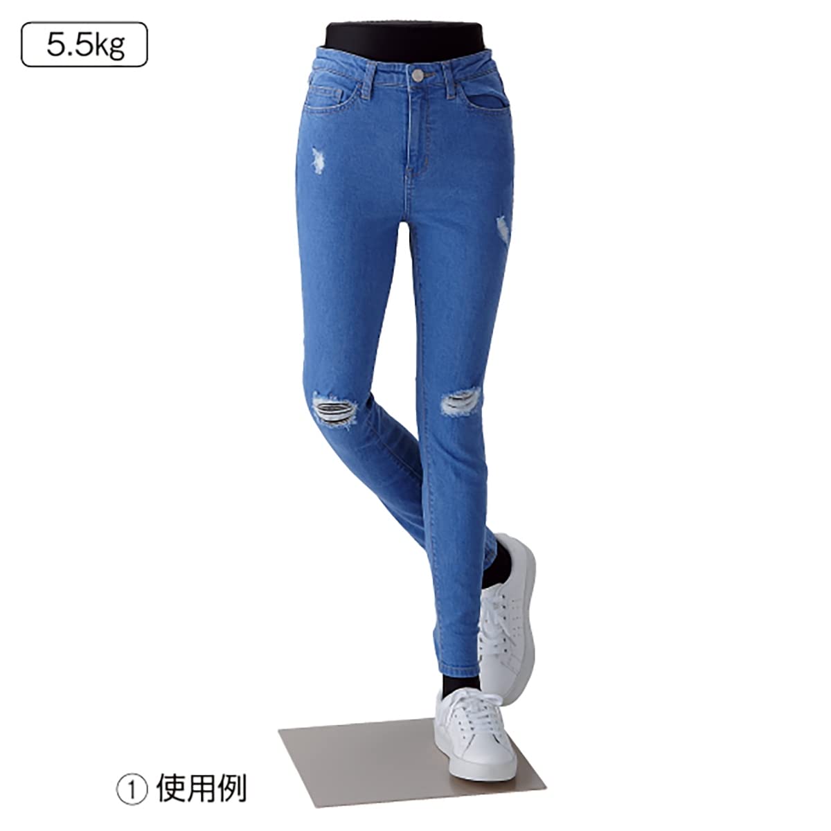 Amazon.co.jp: フレキシブルパンツトルソー 黒 婦人 総重量5.5kg