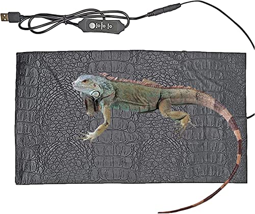 Almohadilla térmica eléctrica para reptiles tamaño mediano