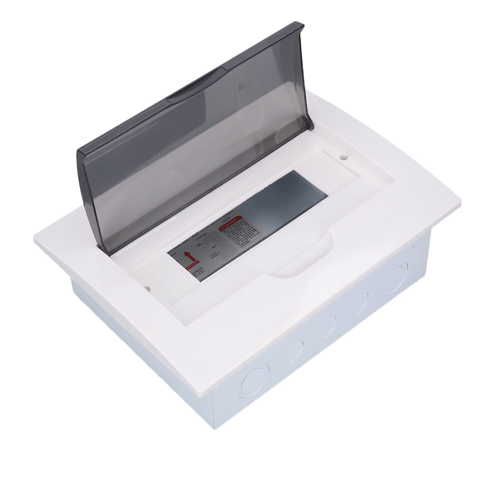 SIXRUN Caja de Distribución de Energía, Tapa Transparente de 12 Vías