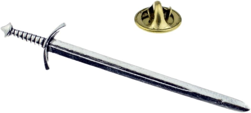 Broadsword Pewter Lapel Pin Badge (XTSPBH02)