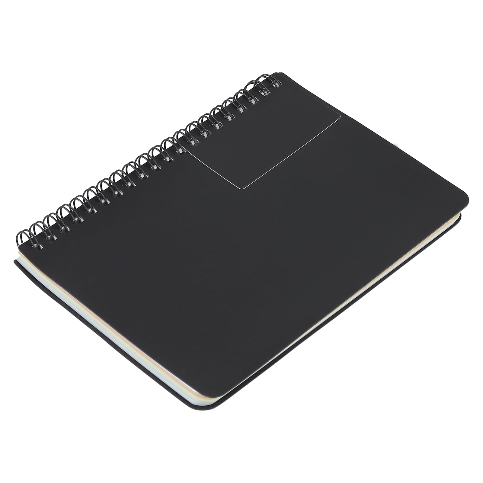 JAPCHET Lot de 12 carnets à spirale de 12,7 x 17,8 cm, 100 feuilles de papier ligné de couleur fluo perforé pour la maison, le bureau