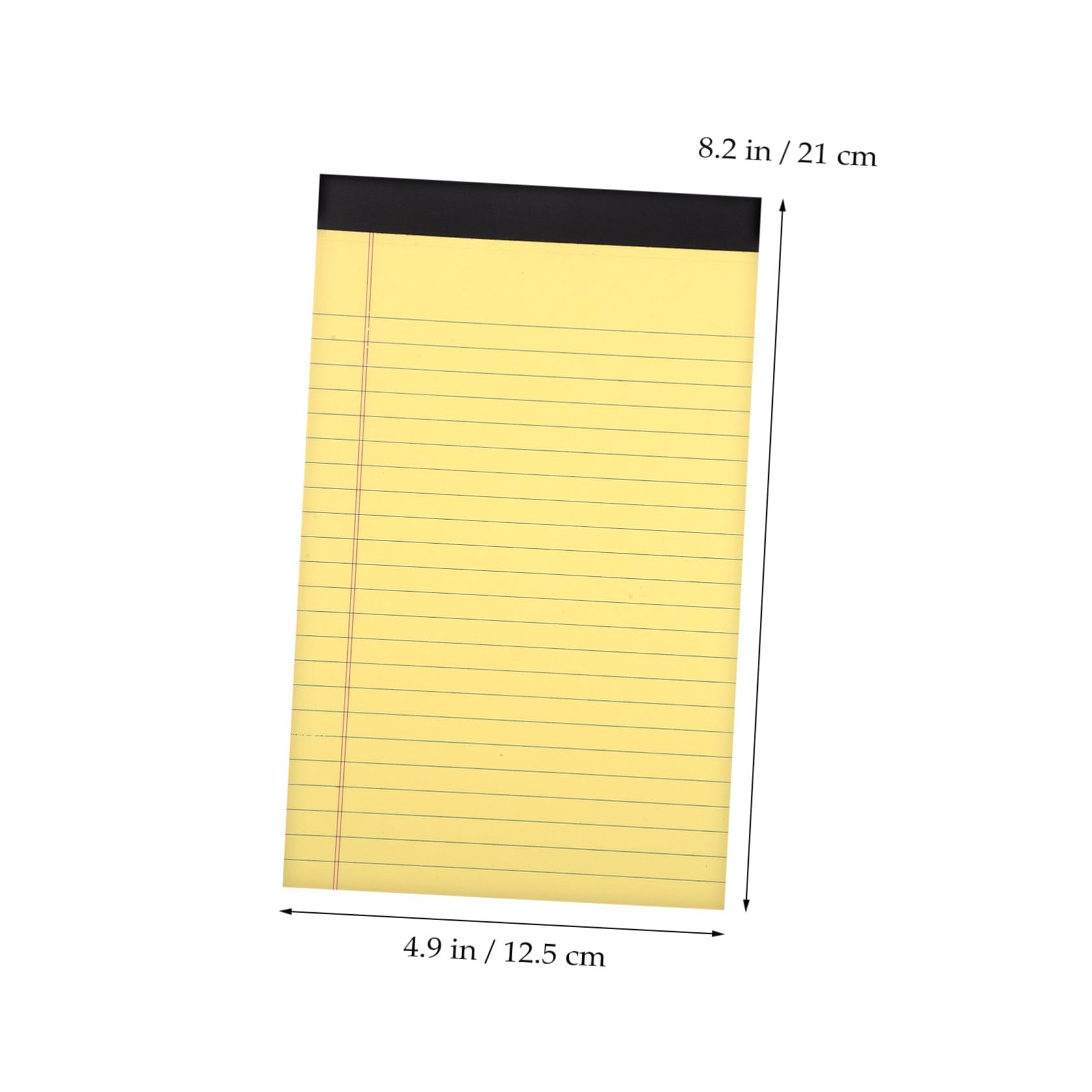 Paquet De 10 Lot de Blocs Notes Colorés Ligné avec Pages Faciles à Détacher Cahiers pour Prise de Notes Papier Brouillon Vif pour Bureau et
