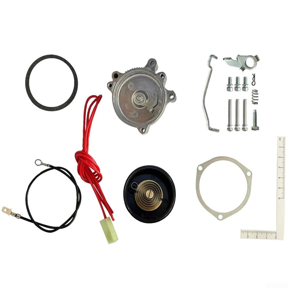 45-223 Kit di starter elettrico per carburatori Avvio automatico del motore Temperatura Reattiva Aria Regolazione del carburante Conversione metallo Prestazioni clima freddo