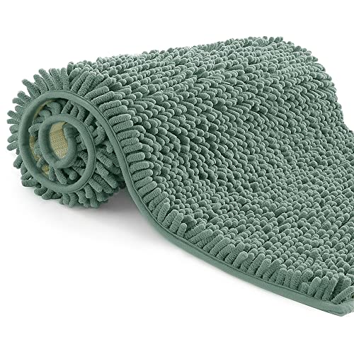 Poligono Badezimmerteppich,rutschfest waschbar,Badteppich Mikrofaser...