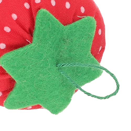 Favomoto Accessories 10Pcs For Diy Cute Holders Home Organizer Needle Household Tools Red Shape Shaped Strawberry Cushion Pincushions Pin Daily Patchwork Use Needles Tool Sewing Crafts Ar Accessories #TOP7