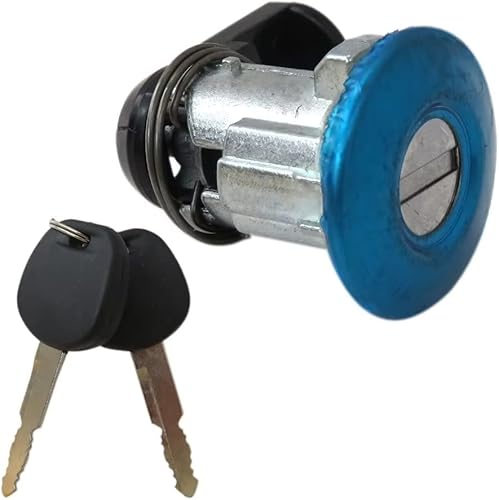 Miniatura 9 de 69058-35140, 69058-26030, 69058-34020 Cilindro de cerradura de puerta de combustible y 2 llaves compatibles con Toyota Tundra Base 2001 Pickup de