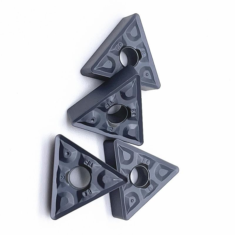 10 piezas insertos de carburo para torno TNMG160408-TF IC908 miniatura 3