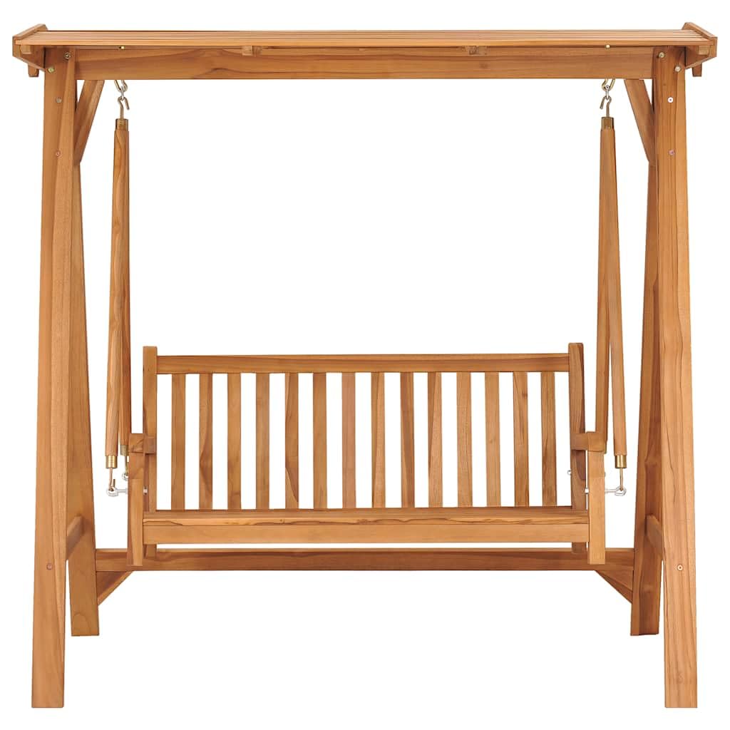 Balancelle 174 cm Bois de Teck Massif Jardin