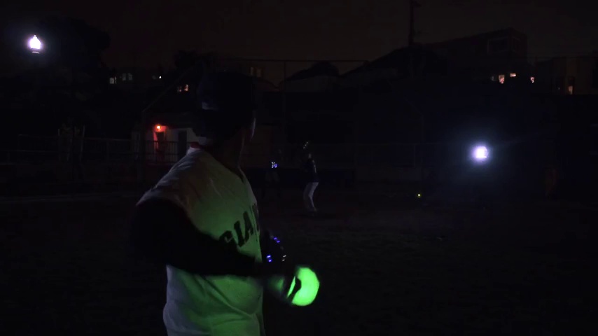 Watch Tangle NightBall Glow in the Dark Light Up LED Baseball Bat and ...