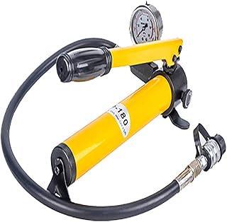 MXBAOHENG CP-180 180kg/cm2 Manual Hydraulic Pump Hydraulic Hand Pump with Pressure Meter