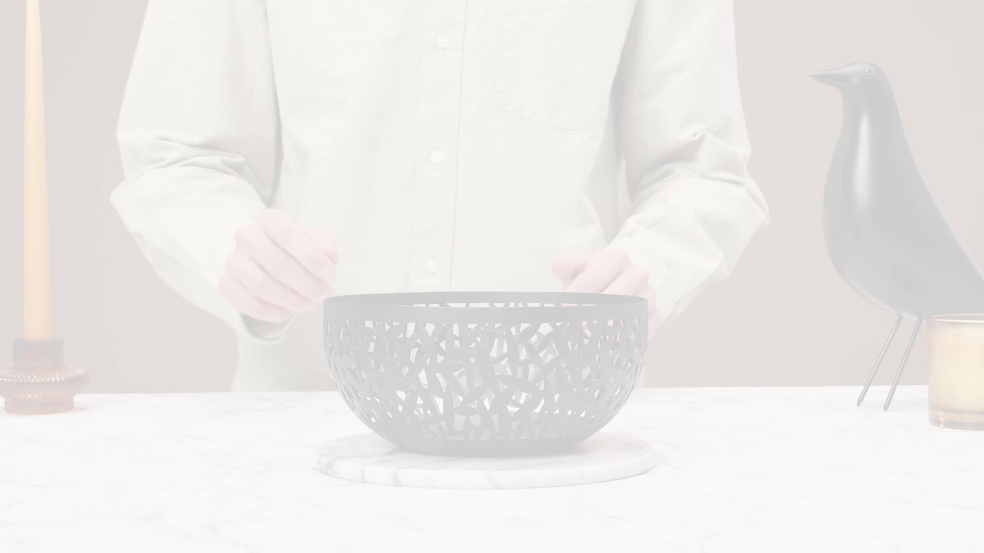 Alessi Cactus MSA04/21 B Design Fruit Bowl, Perforated, Made of