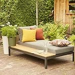 Siena Garden Lounge Recamiere Alvida rechts Anthrazit Teak