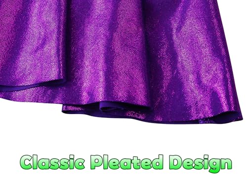 Image of Gnainach Girls Skorts High Waist Athletic Skirts with Shorts Stretchy Activewear for Teens Kids Performance Tennis