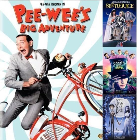 Amazon.com: Tim Burton 4 FIlm DVD Collection: Pee Wee's Big