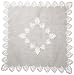 Produktbild Plauener Spitze by Modespitze 3086L_11_80802 Tischdecke Nizza L, Größe 80 x 80 cm, rechteckig mit Mitte