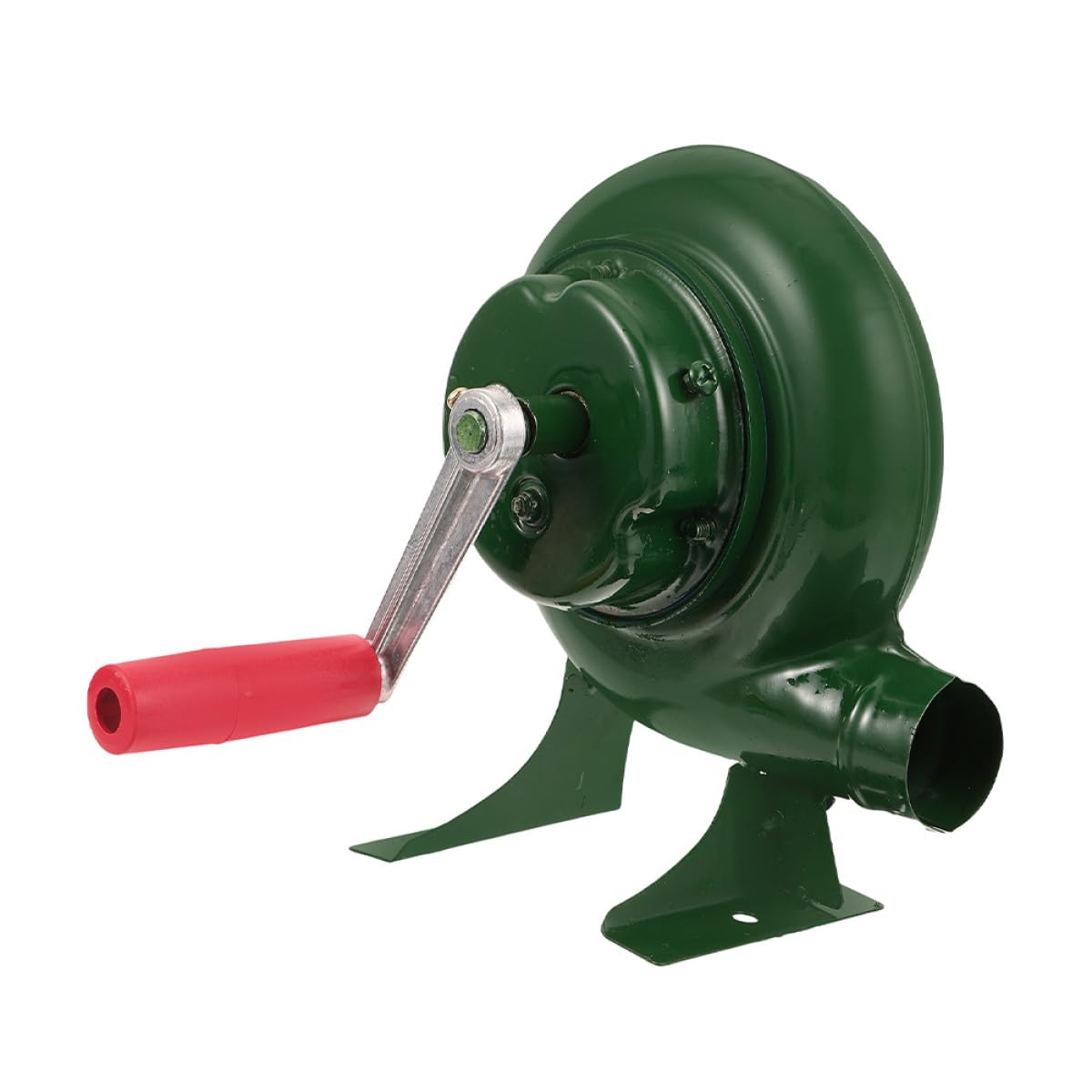 Gadpiparty Soffiatore Manuale Accende Rapidamente Carbone per in Ferro Verde per Barbecue e Campeggio, senza Soffiare