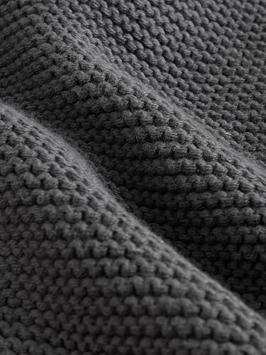 NEXT Baby Jungen Standard Strickjacke Holzkohle Grau 62-68