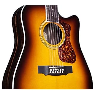 Guild D-2612CE Deluxe Antique Burst – guitare électro-acoustique 12 cordes - Les Beatles, Paul McCartney, John Lennon, RIngo Starr, George Harrison Guild D-2612CE Deluxe Antique Burst - guitare électro-acoustique 12 cordes – Image 3