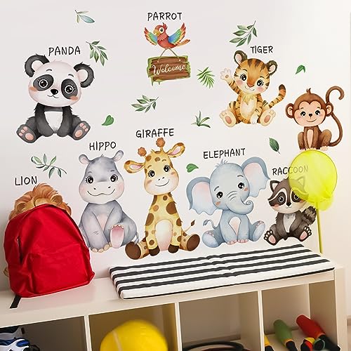 Vinilos Decorativos Educativos Animales Safari Grande miniatura 4