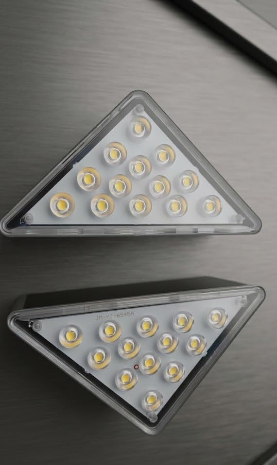 Solar Fence Light Pack of 2, Stair Step Sensor LED Light, Wireless Outdoor Solar Lamp, Motion Sensor Foot Light for Aisle, Corridor & Wall Surface Mounted Decoration-image-7