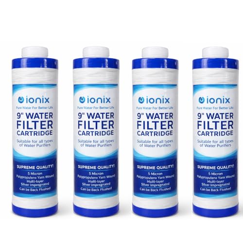 Image of IONIX Thread Candle 9 inch + Inline Filter /Pre Filter for All Standard 10 Inch Pre Filter Housing (4)
