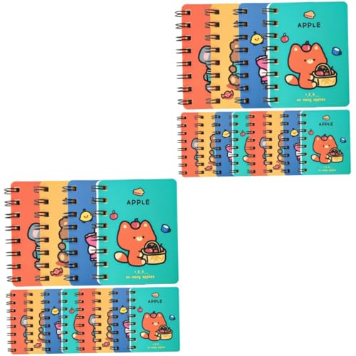 Notepad spirale animaux pour planifier vos journées de bureau et révisions scolaires