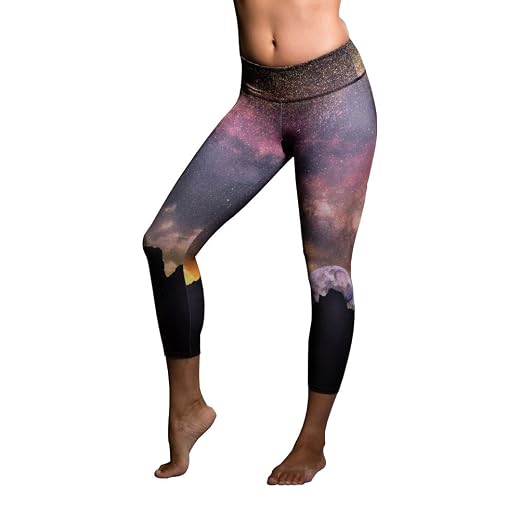 Onzie Yoga Graphic Capri 241 Night Falls