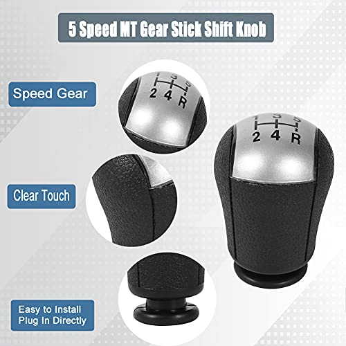5 Speed Mt Gear Stick Shift Knob For Ford Mustang Focus Mondeo Mk3 S-Max C-Max Galaxy Fiesta Mk6 Transit Car Shift Knob Head Lever Shifter #TOP2