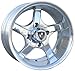 Fairway Alloys FA137 Rallye Golf Cart Wheel with Hand Polished Finish (12x6.5")